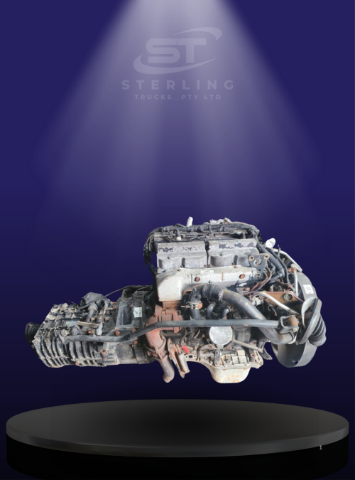 MAN D0834 Engine with ZF EcoLite S6-36 Gearbox – Complete Truck Powertrain